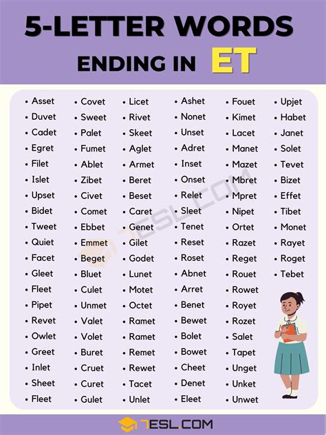 5 letter words ending in en